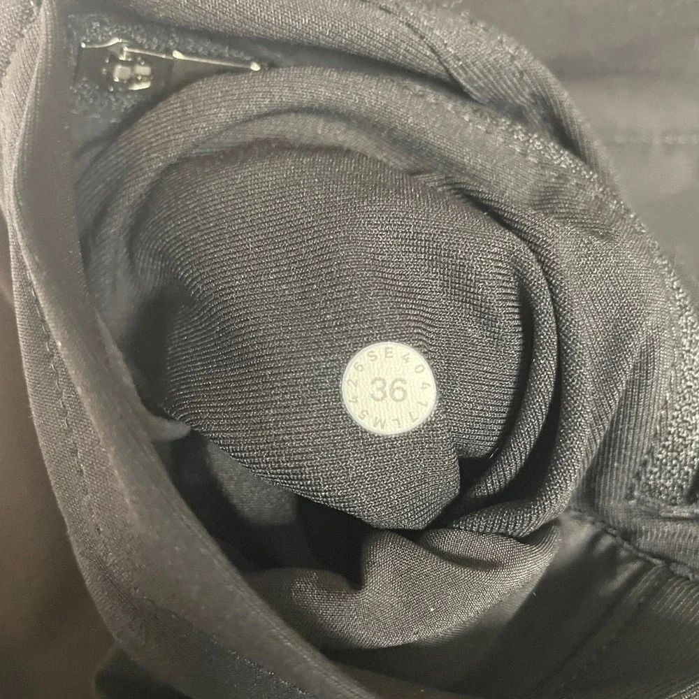 Lululemon ABC CLassic Fit 5 Pocket Pant Warpstreme 36 Black Athleisure Techwear